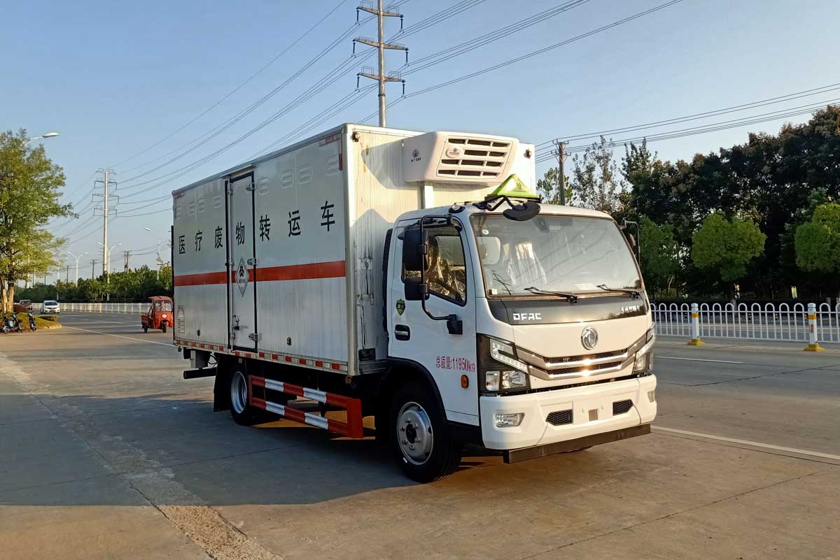 东风5.2米医疗废物转运车